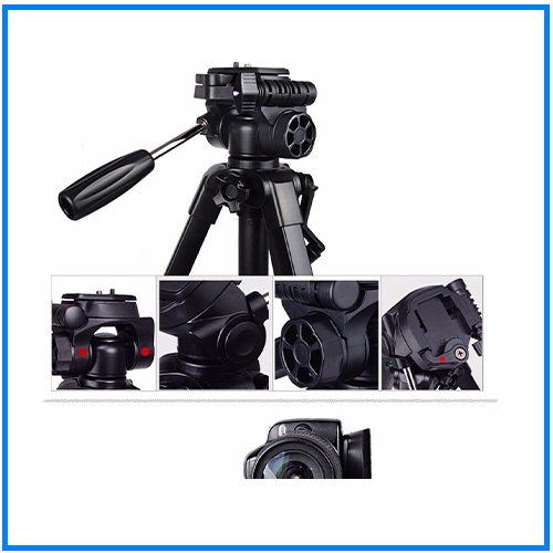 YUNTENG VCT-668 Tripod for SLR Camera with Caring Bag Tripod